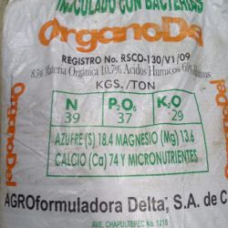Fertilizante orgánico Organodel